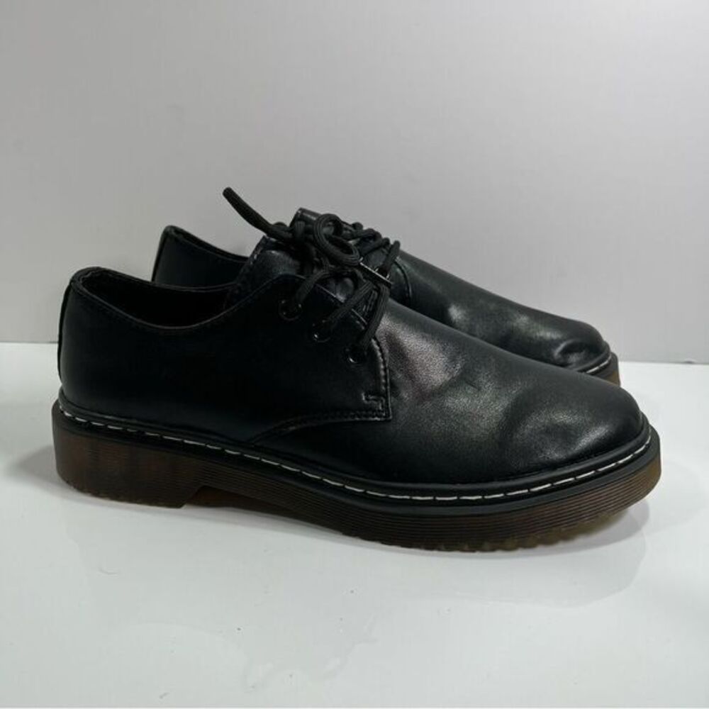 NWOT Oxfords Shoes sz 7 Euro 38 Doc Marten Look A Likes Lug Sole BAYQ NEW #19